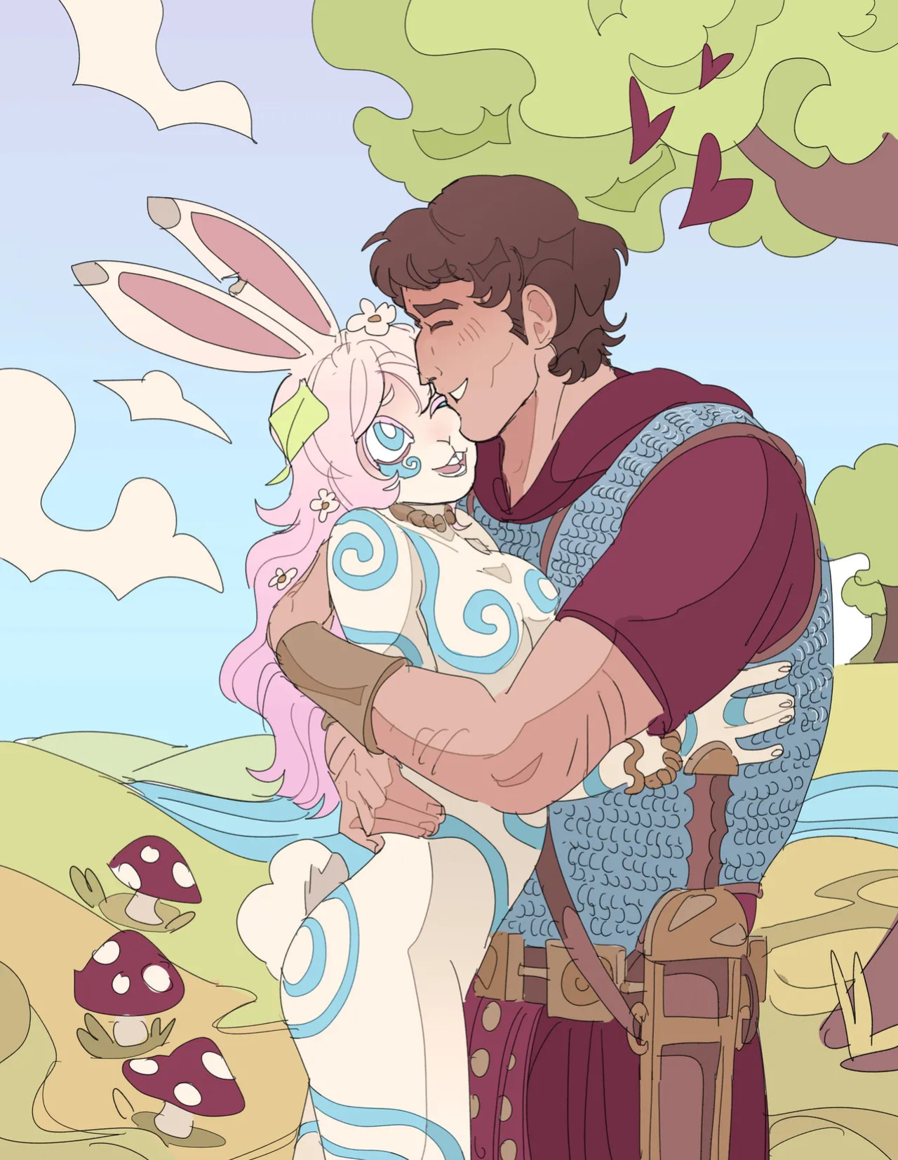 Barbarian bunny witch series by [Toffee 32]/[Faust] in e621