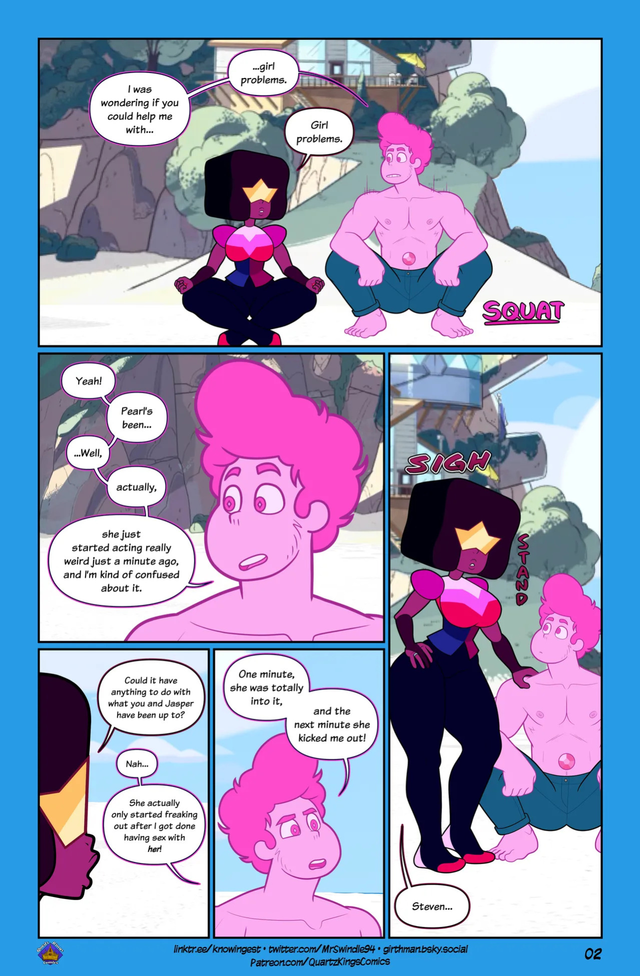 [Unknowingest/MrSwindle94] Steven Universe Fervor Chapter 3
