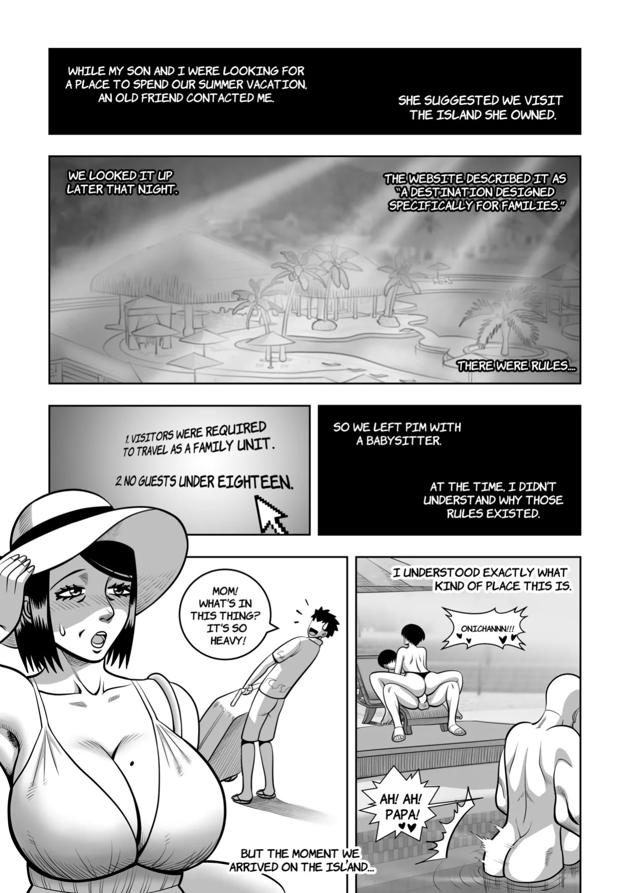 [ALAMAMA] AT THE BEACH - CH1 [ENGLISH]