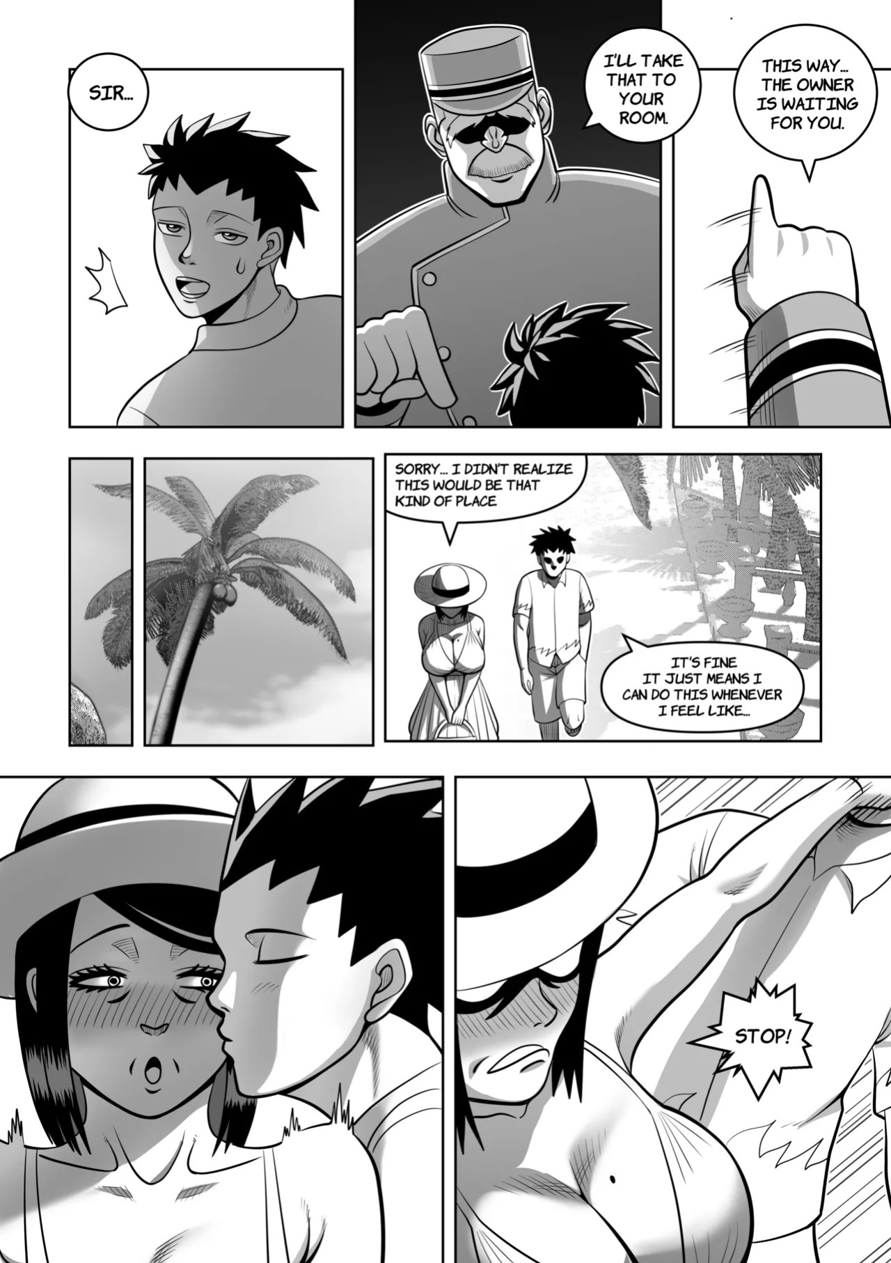 [ALAMAMA] AT THE BEACH - CH1 [ENGLISH]