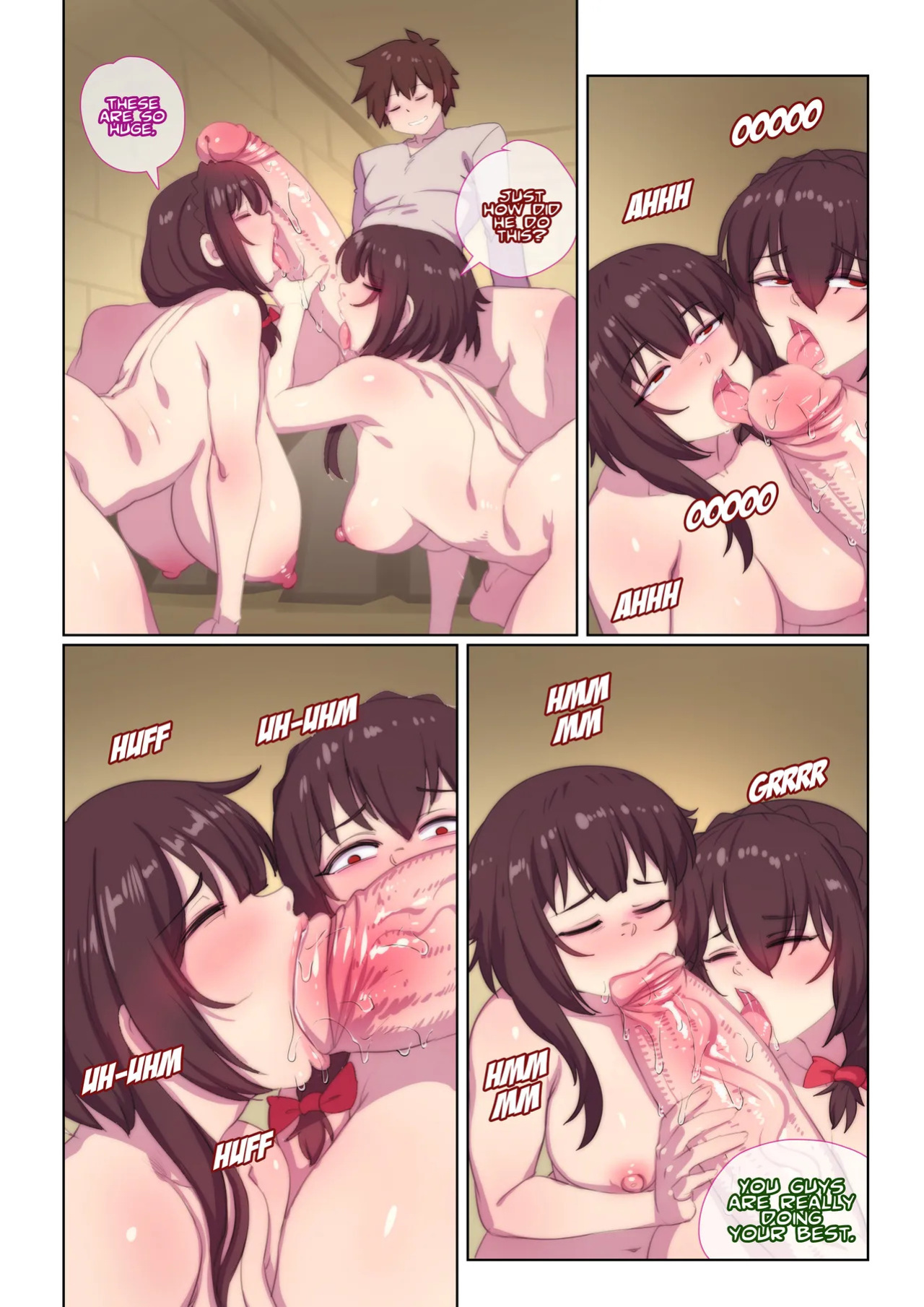 [BOKUMAN] Megumin vs Yunyun (ongoing)