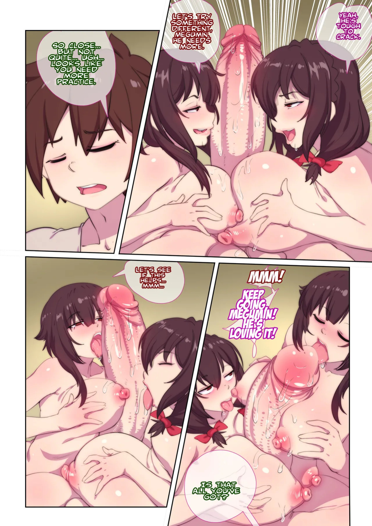 [BOKUMAN] Megumin vs Yunyun (ongoing)