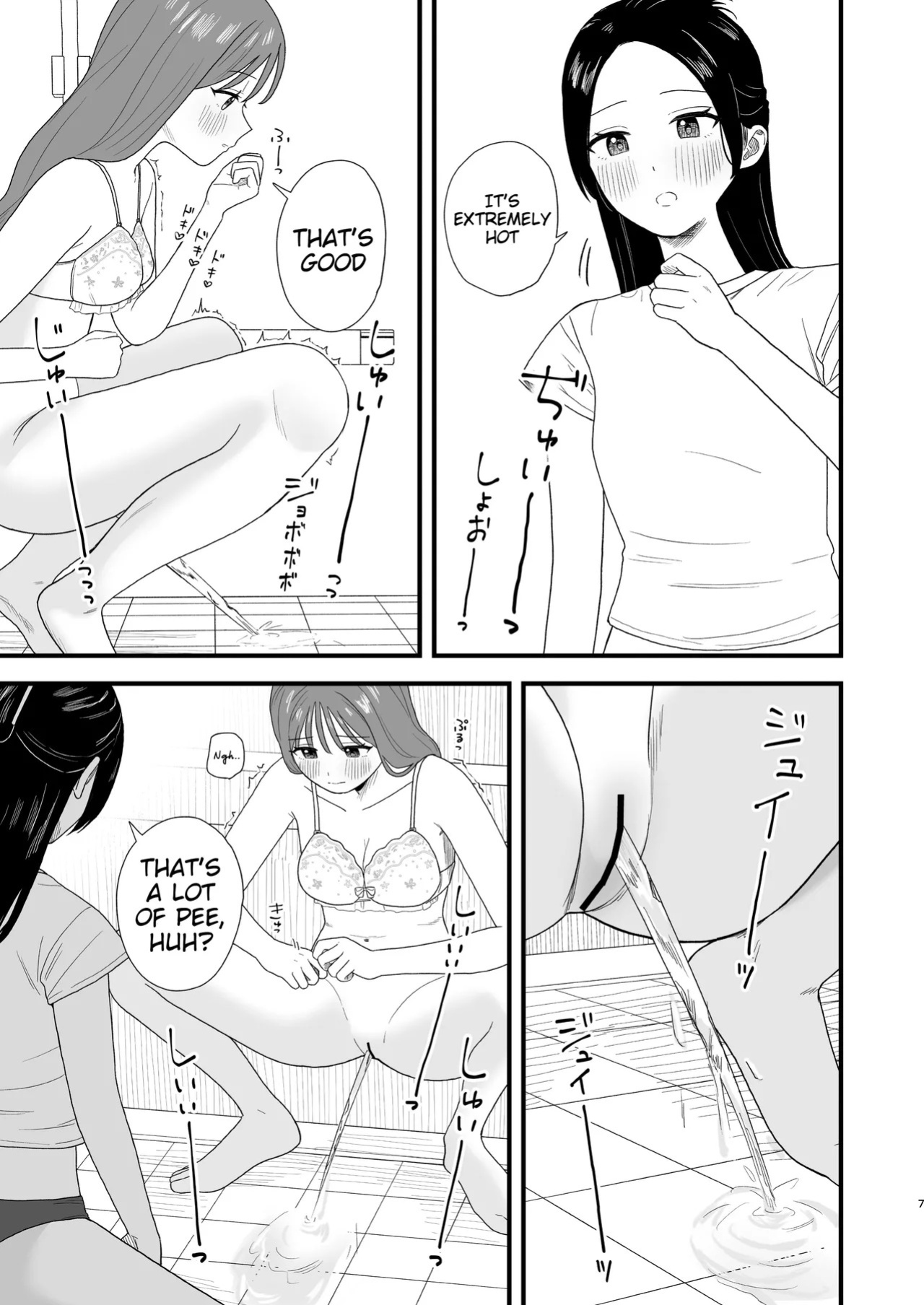 [English] [Pokinikki! (Pokiniki)] Girls Peeing [Support Site Compilation]