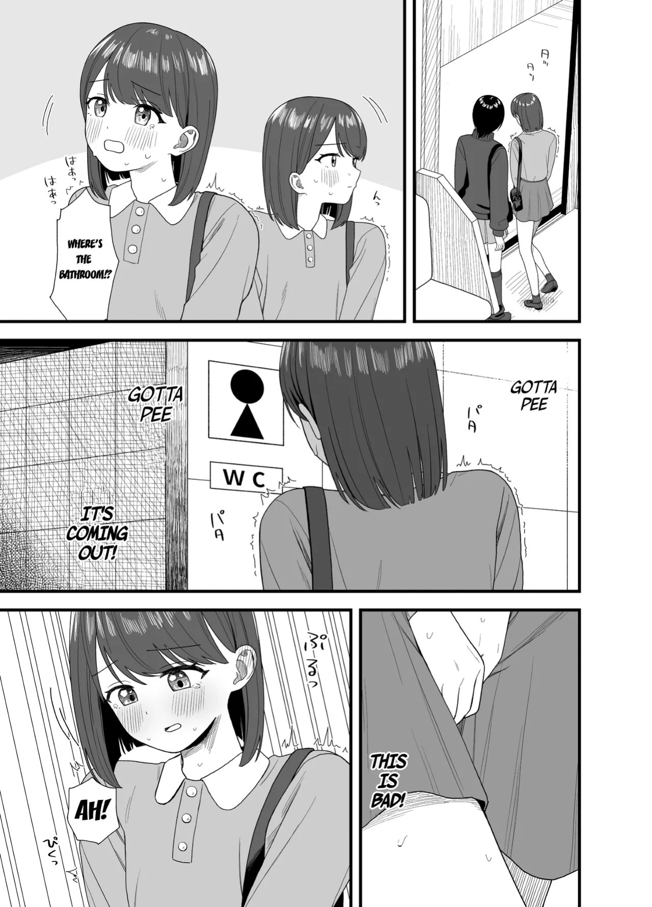 [English] [Pokinikki! (Pokiniki)] Girls Peeing [Support Site Compilation]