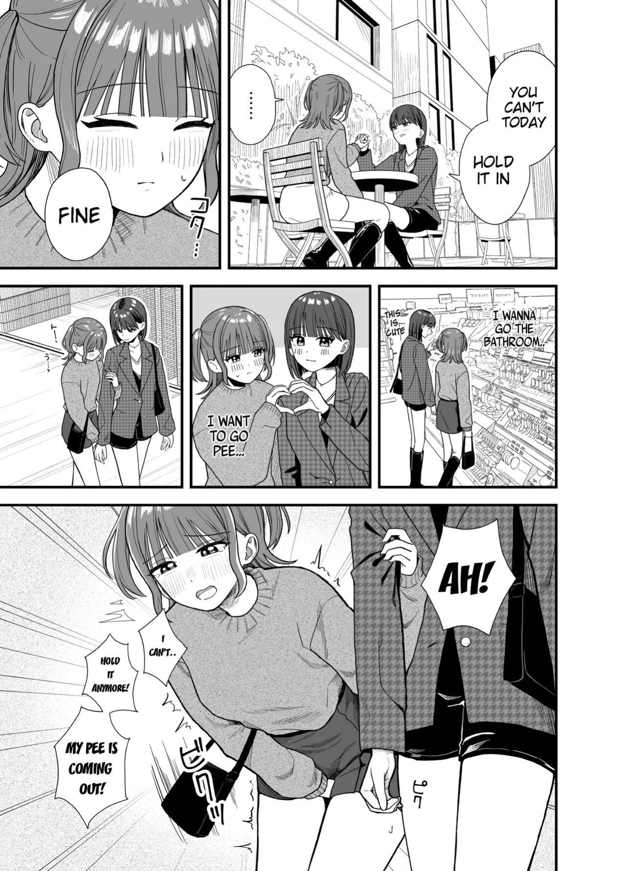 [English] [Pokinikki! (Pokiniki)] Girls Peeing [Support Site Compilation]