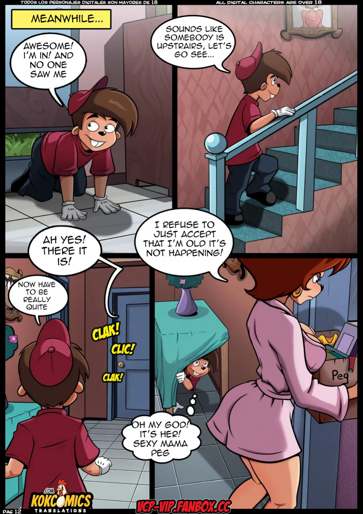 [Croc] MILF Catcher's 6 - Deceptive Love (Goof Troop, The Fairly OddParents) [English]
