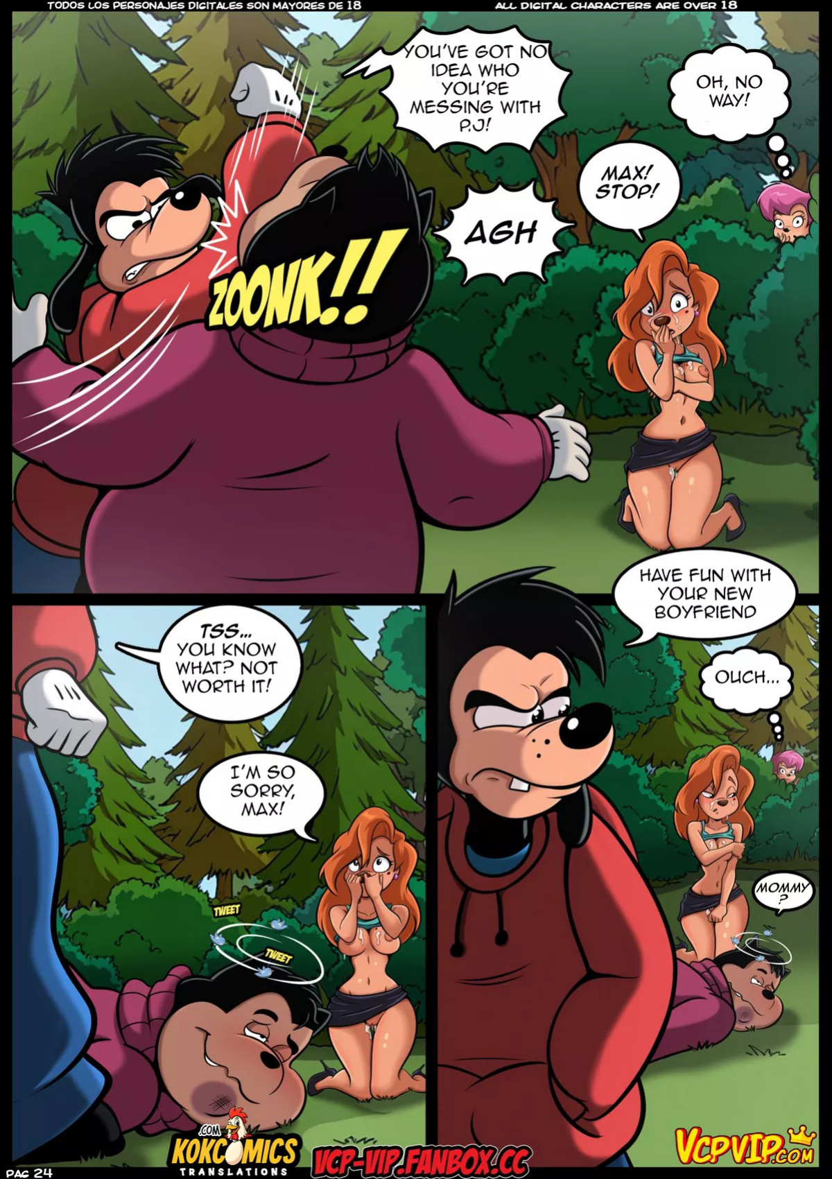[Croc] MILF Catcher's 6 - Deceptive Love (Goof Troop, The Fairly OddParents) [English]