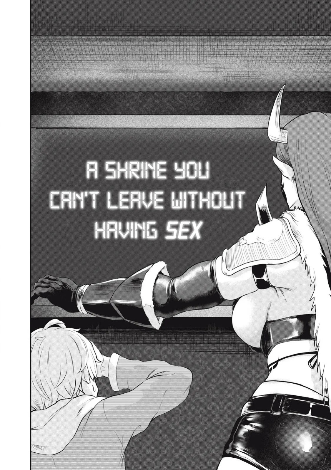 Holy Pilgrimage Ecstasy: defeat demons in a room you cant get out of unless you do XXX [Chapter 1]