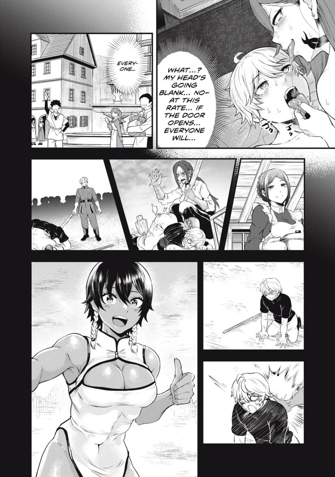 Holy Pilgrimage Ecstasy: defeat demons in a room you cant get out of unless you do XXX [Chapter 1]