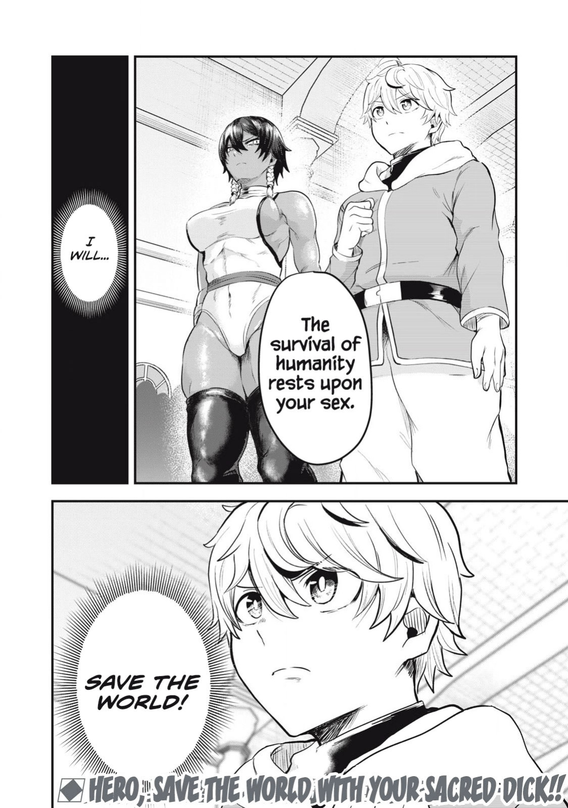 Holy Pilgrimage Ecstasy: defeat demons in a room you cant get out of unless you do XXX [Chapter 1]