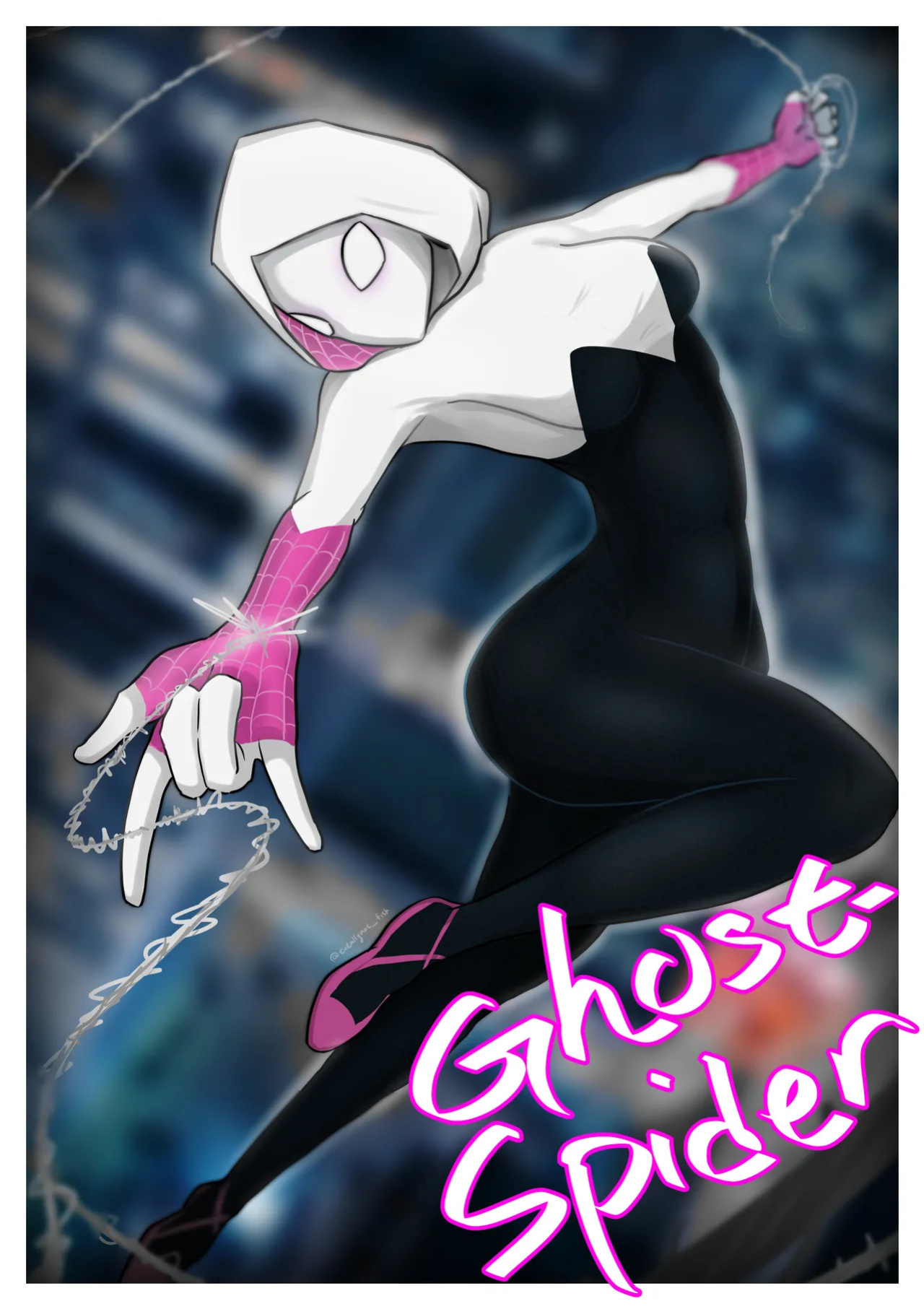 [totallynot_fish] Back Alley Spider Toy (Spider-Gwen)
