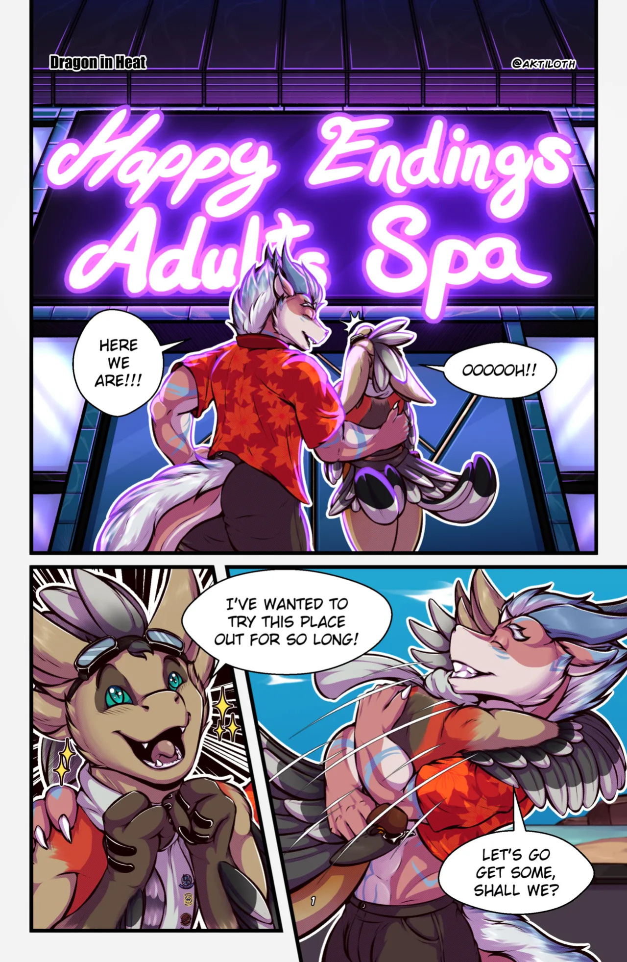 [Aktiloth] Dragon in Heat [Ongoing]