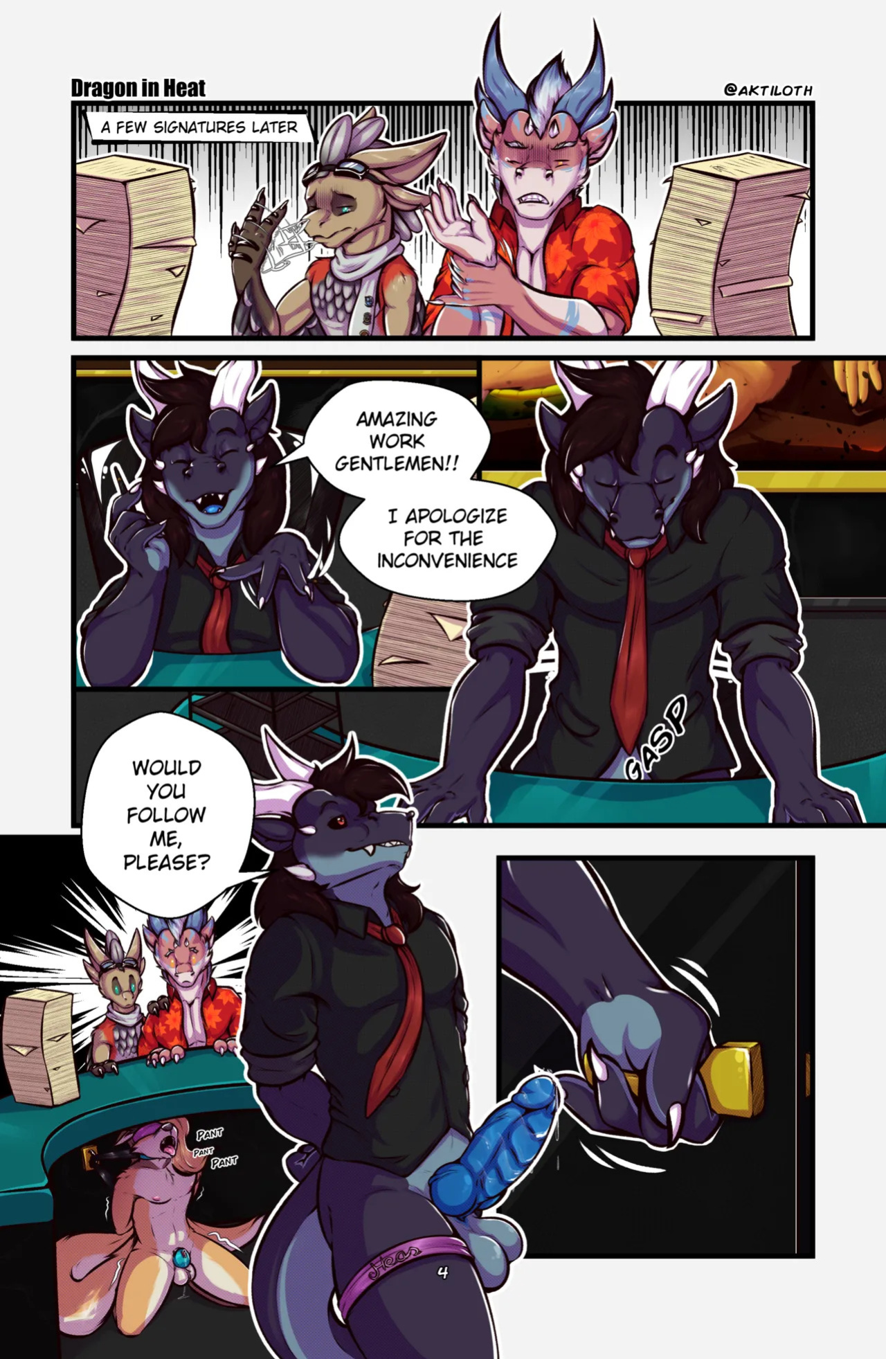 [Aktiloth] Dragon in Heat [Ongoing]