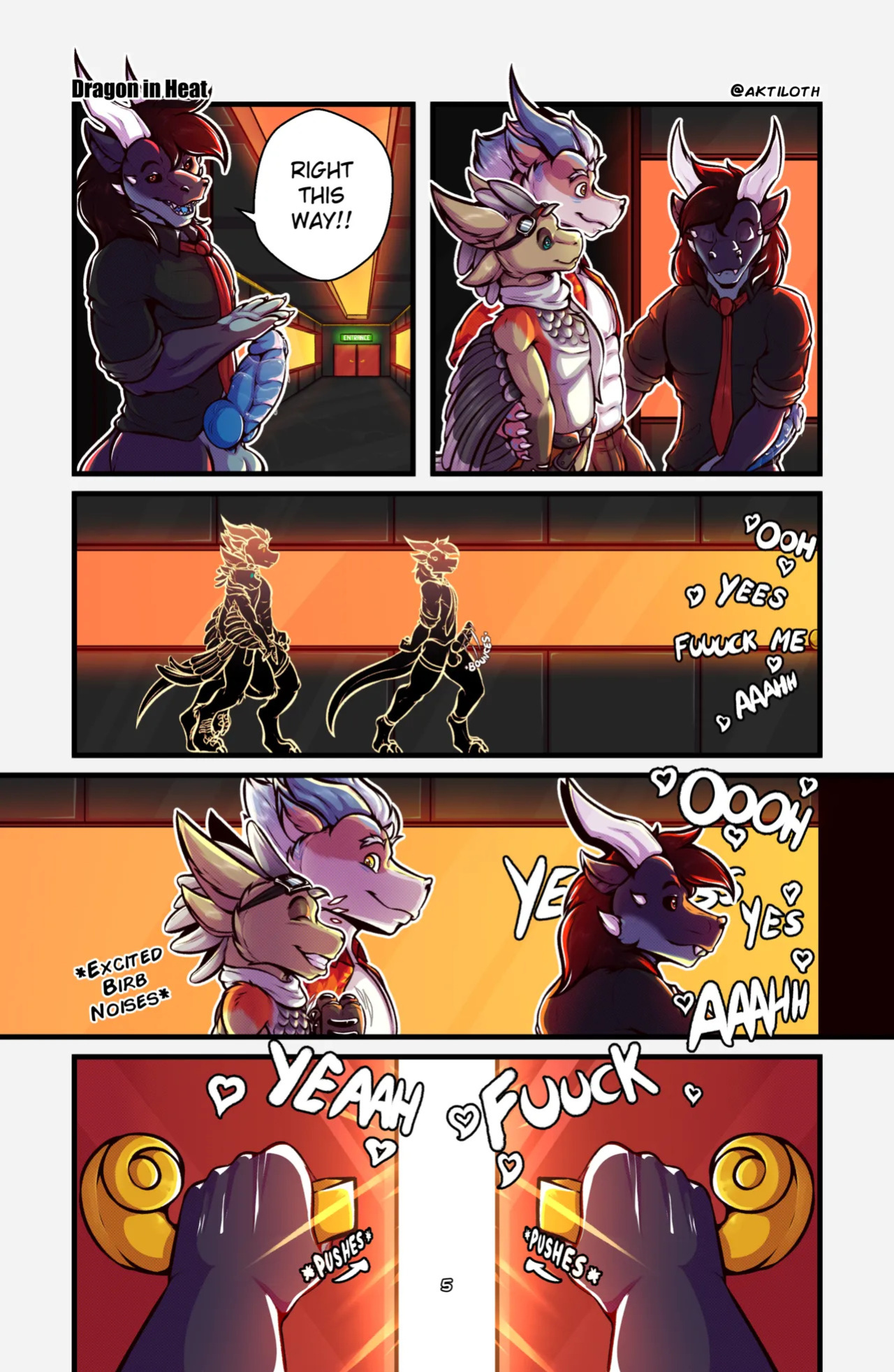 [Aktiloth] Dragon in Heat [Ongoing]