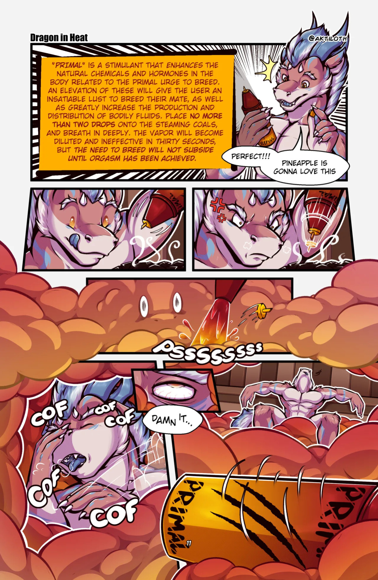 [Aktiloth] Dragon in Heat [Ongoing]