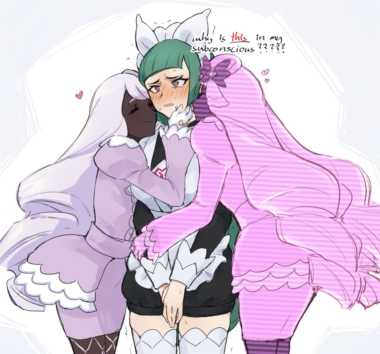 [tencryingemojis] Jacinthe x Lebanne (Pokemon Legends: Z-A)