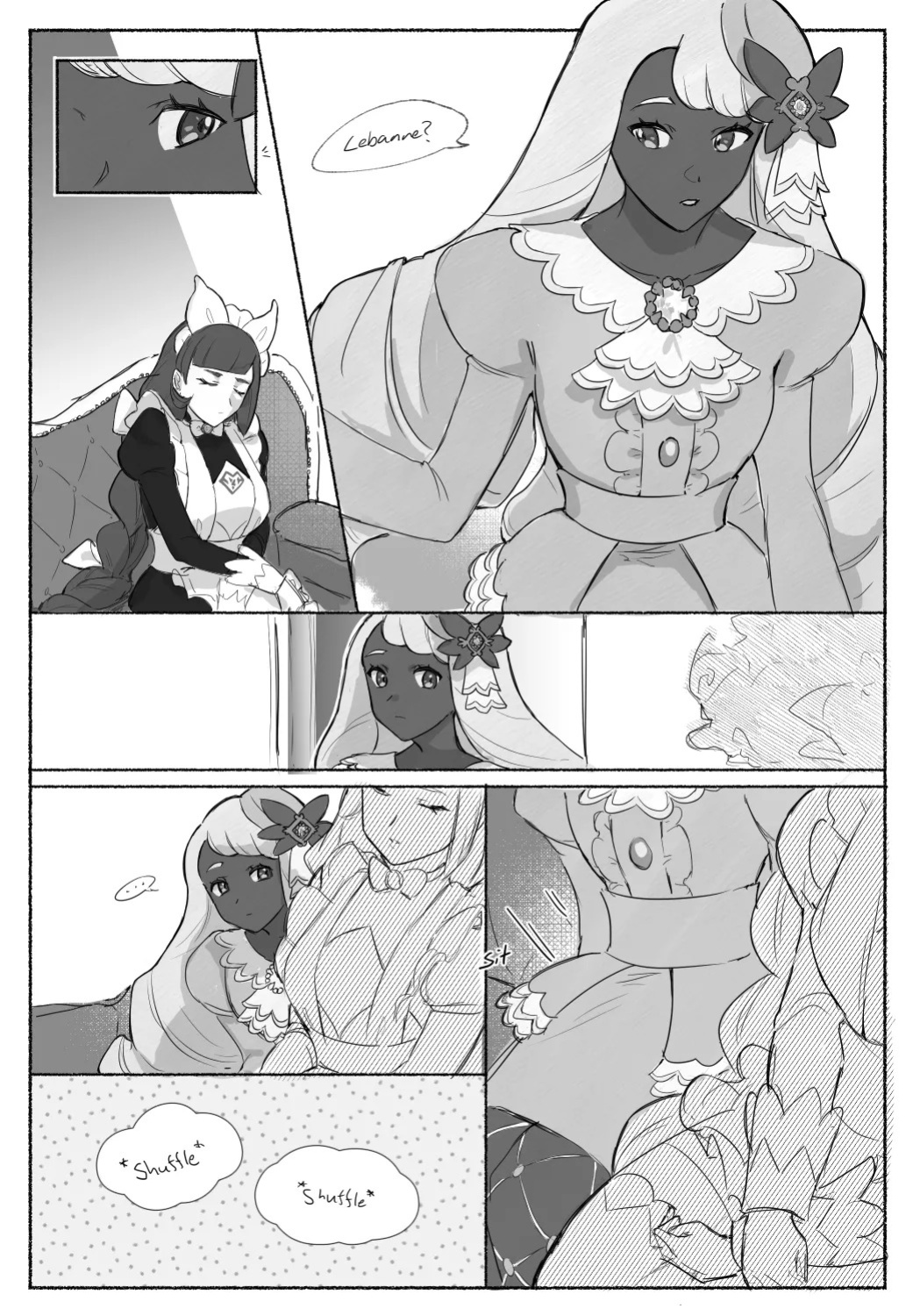 [tencryingemojis] Jacinthe x Lebanne (Pokemon Legends: Z-A)