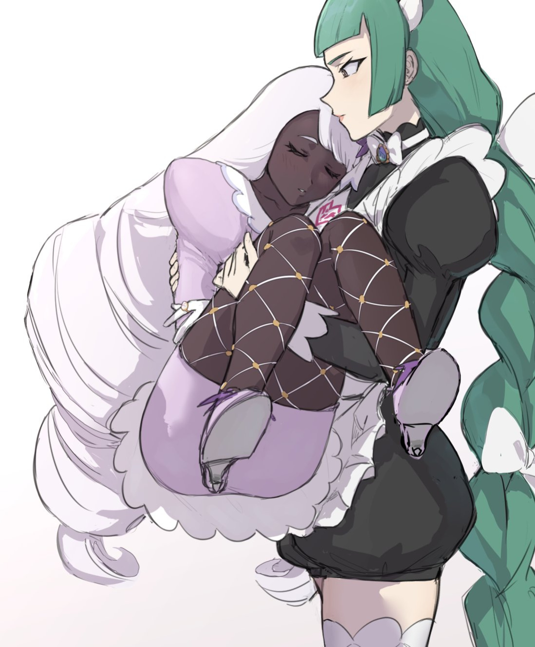 [tencryingemojis] Jacinthe x Lebanne (Pokemon Legends: Z-A)