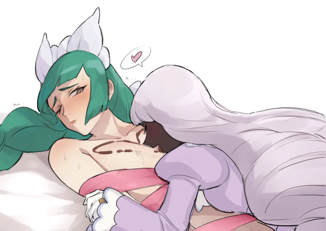 [tencryingemojis] Jacinthe x Lebanne (Pokemon Legends: Z-A)