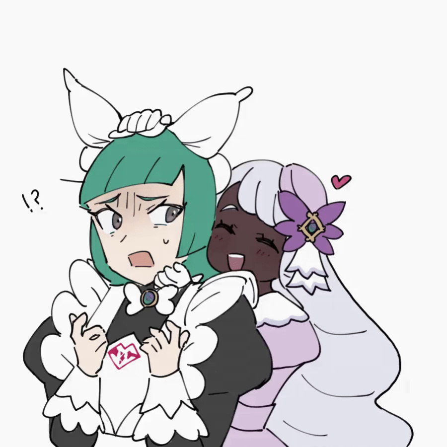 [tencryingemojis] Jacinthe x Lebanne (Pokemon Legends: Z-A)