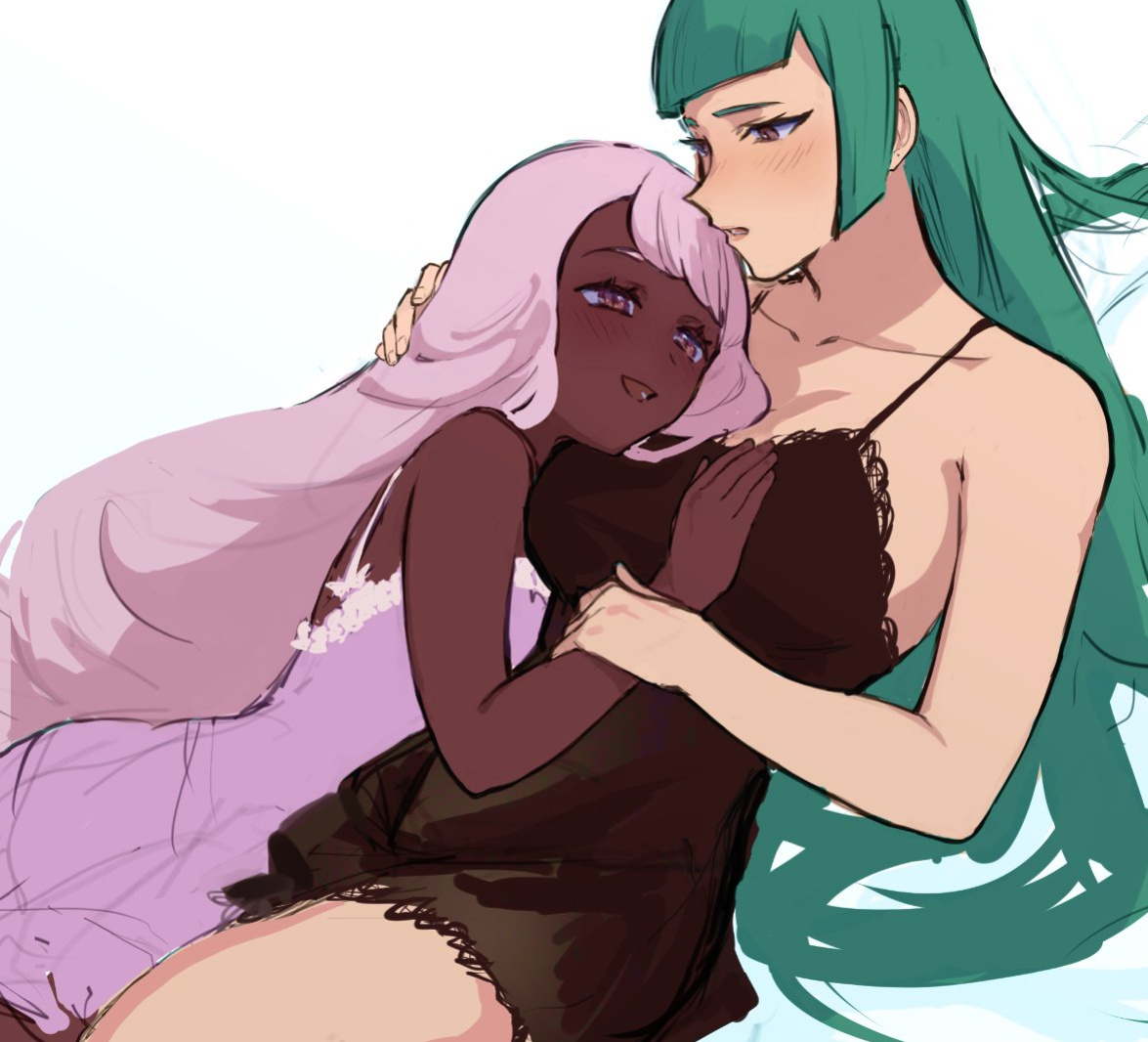 [tencryingemojis] Jacinthe x Lebanne (Pokemon Legends: Z-A)