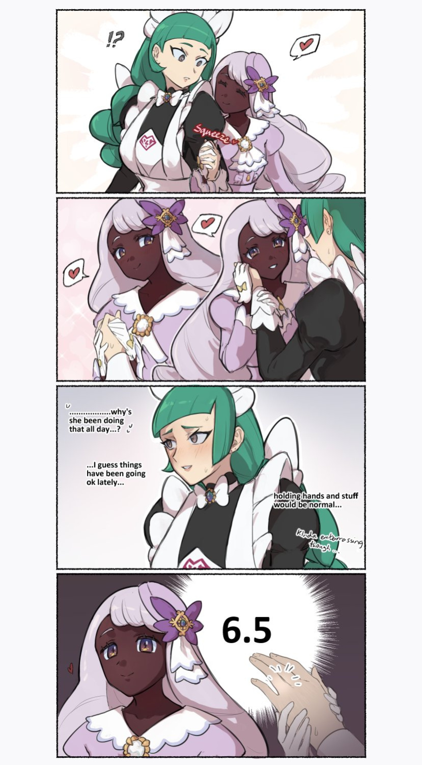 [tencryingemojis] Jacinthe x Lebanne (Pokemon Legends: Z-A)