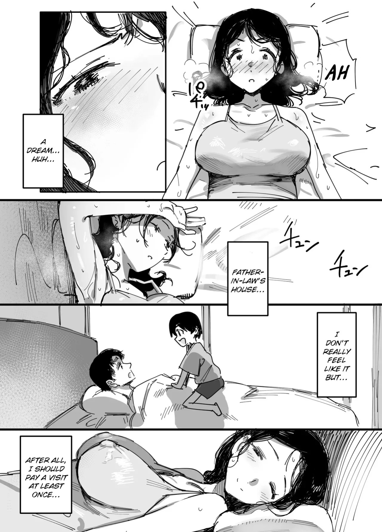 [Dynamic Mom (Onodera)] Otto no Shakkin Nakadashi Hensai Gifu ni Mi o Uru Komochi Tsuma | My Husband’s Debt: A Wife Sells Herself to Her Father-in-Law as Creampie Repayment [English]