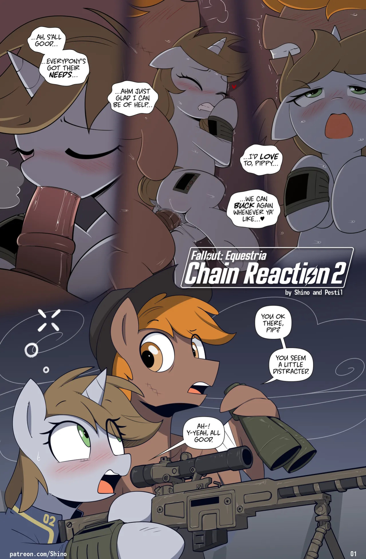 (My Little Pony: Friendship is Magic) Fallout Equestria: Chain Reaction 2 by Shinodage [On-Going]