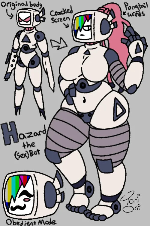 [ToniOniBony] Allan and X'tra ???????? (OC By Tonionibony)