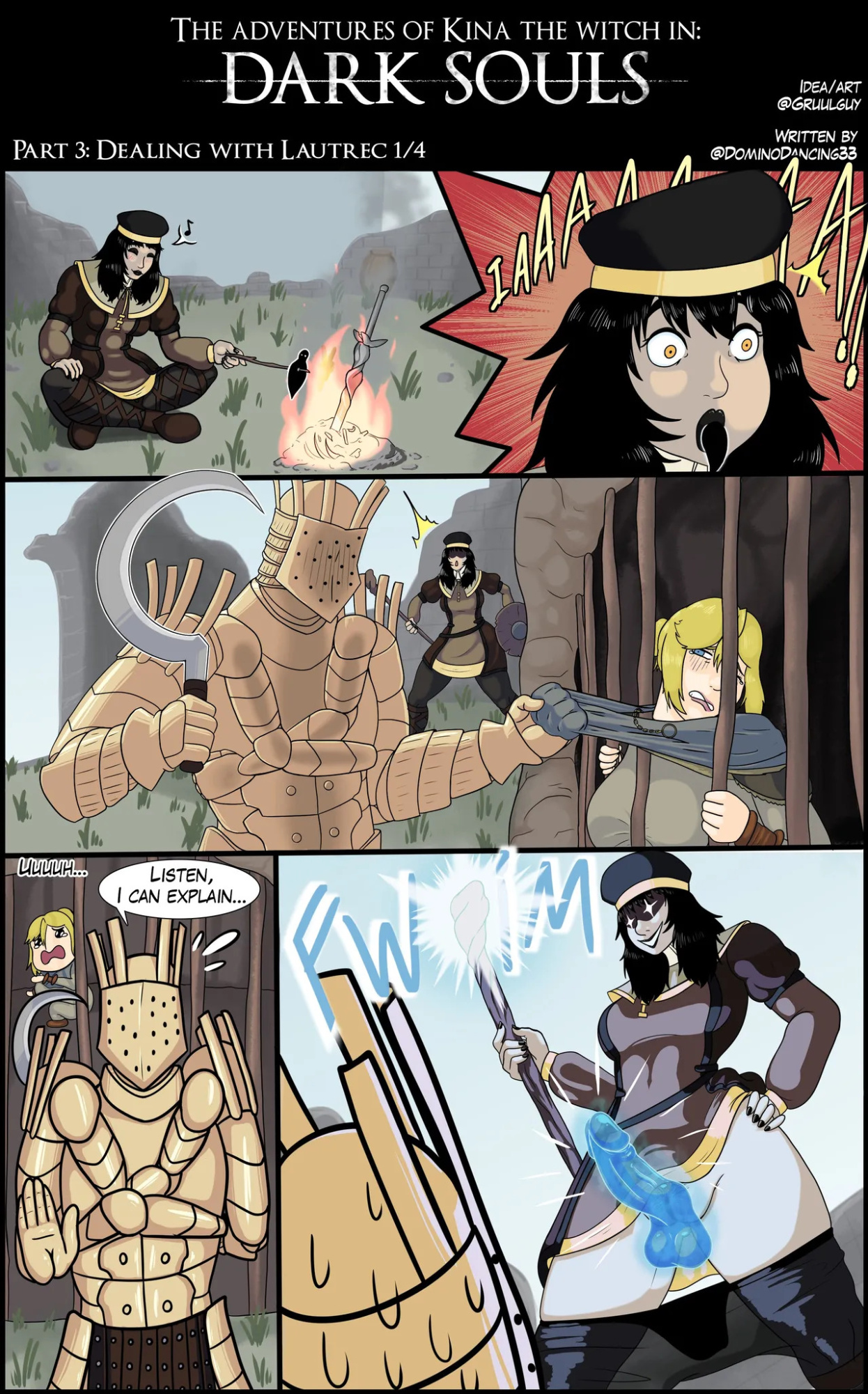 [Gruulguy] The adventures of Kina the Witch in Dark Souls (Dark Souls)