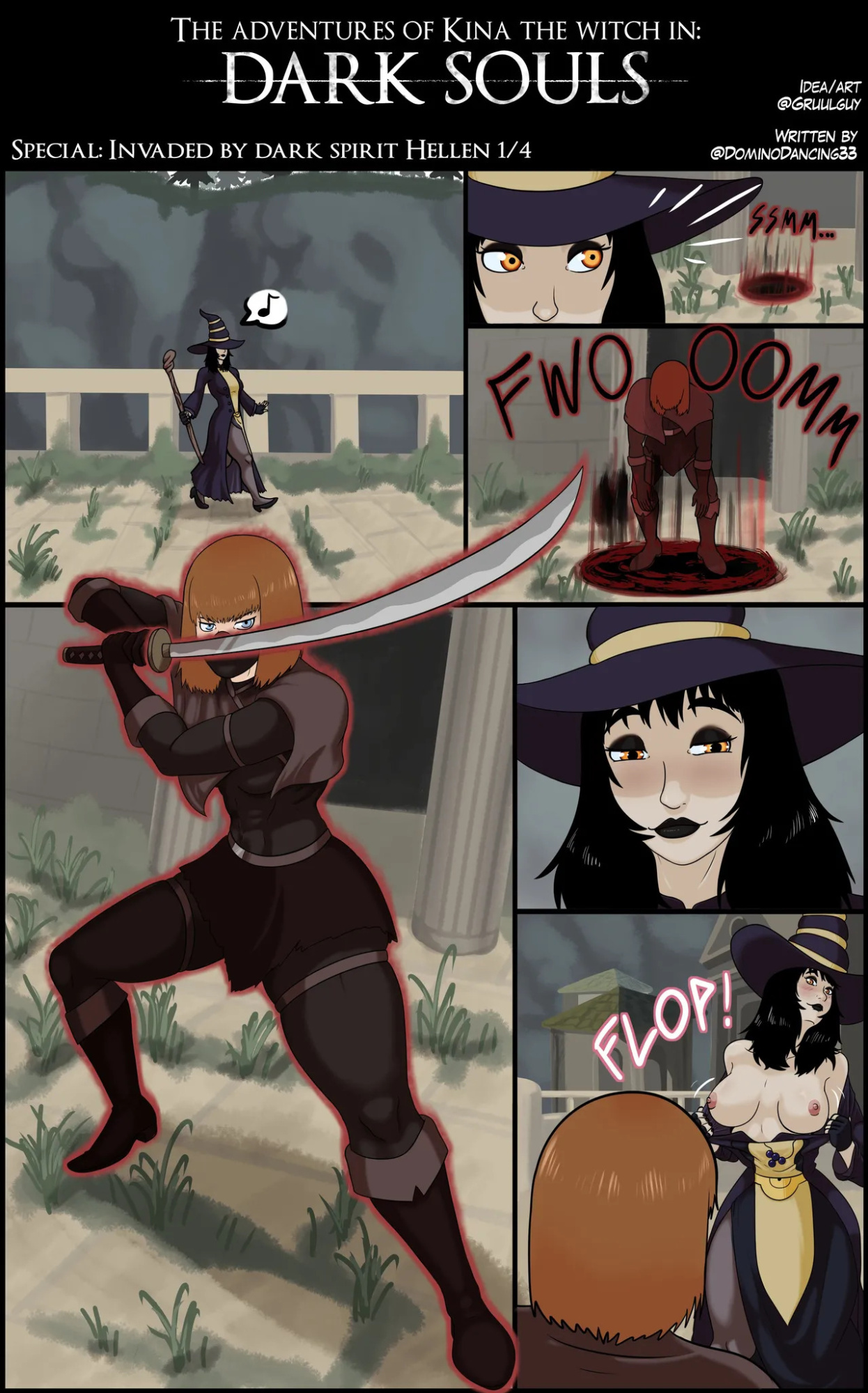 [Gruulguy] The adventures of Kina the Witch in Dark Souls (Dark Souls)