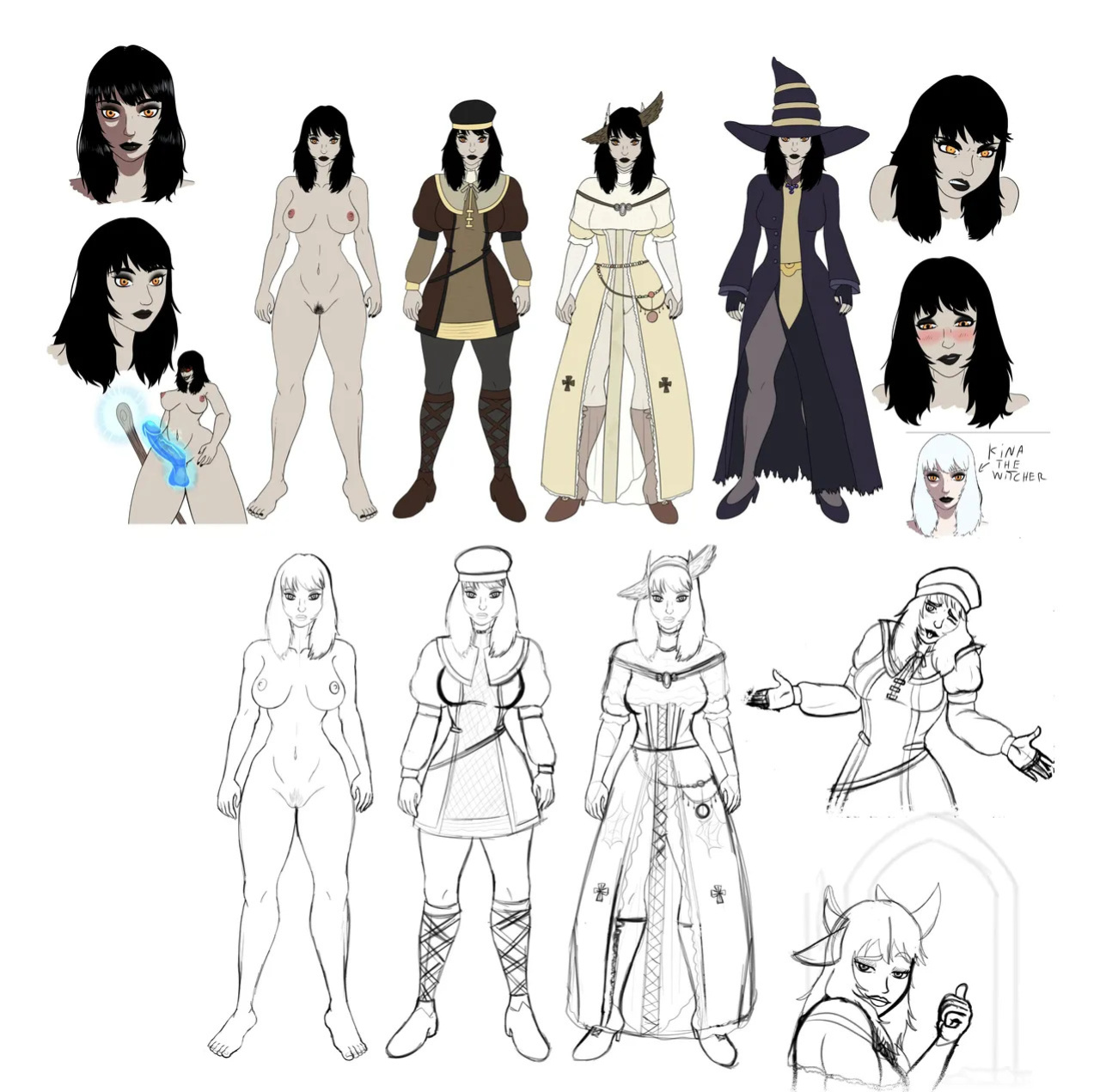 [Gruulguy] The adventures of Kina the Witch in Dark Souls (Dark Souls)