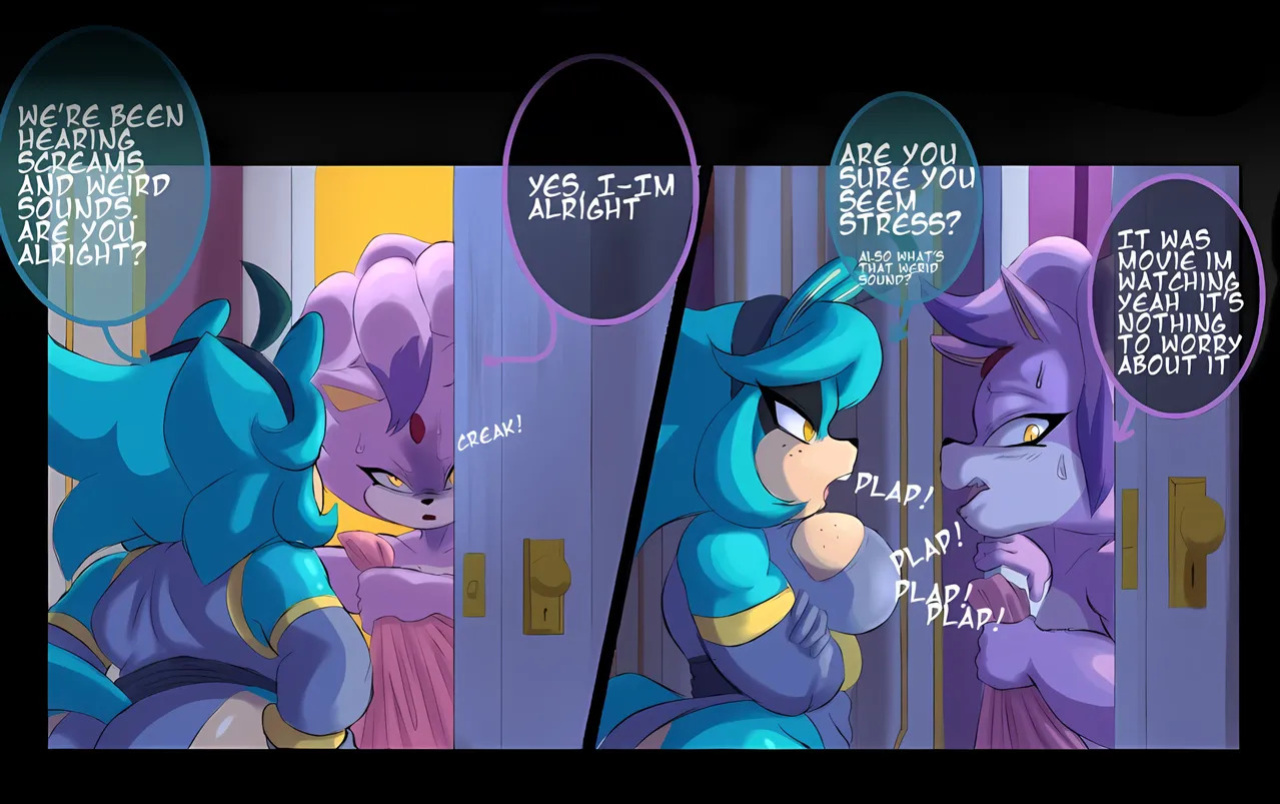 [SBlueartist] Blaze’s Big Surprise (Sonic the Hedgehog)