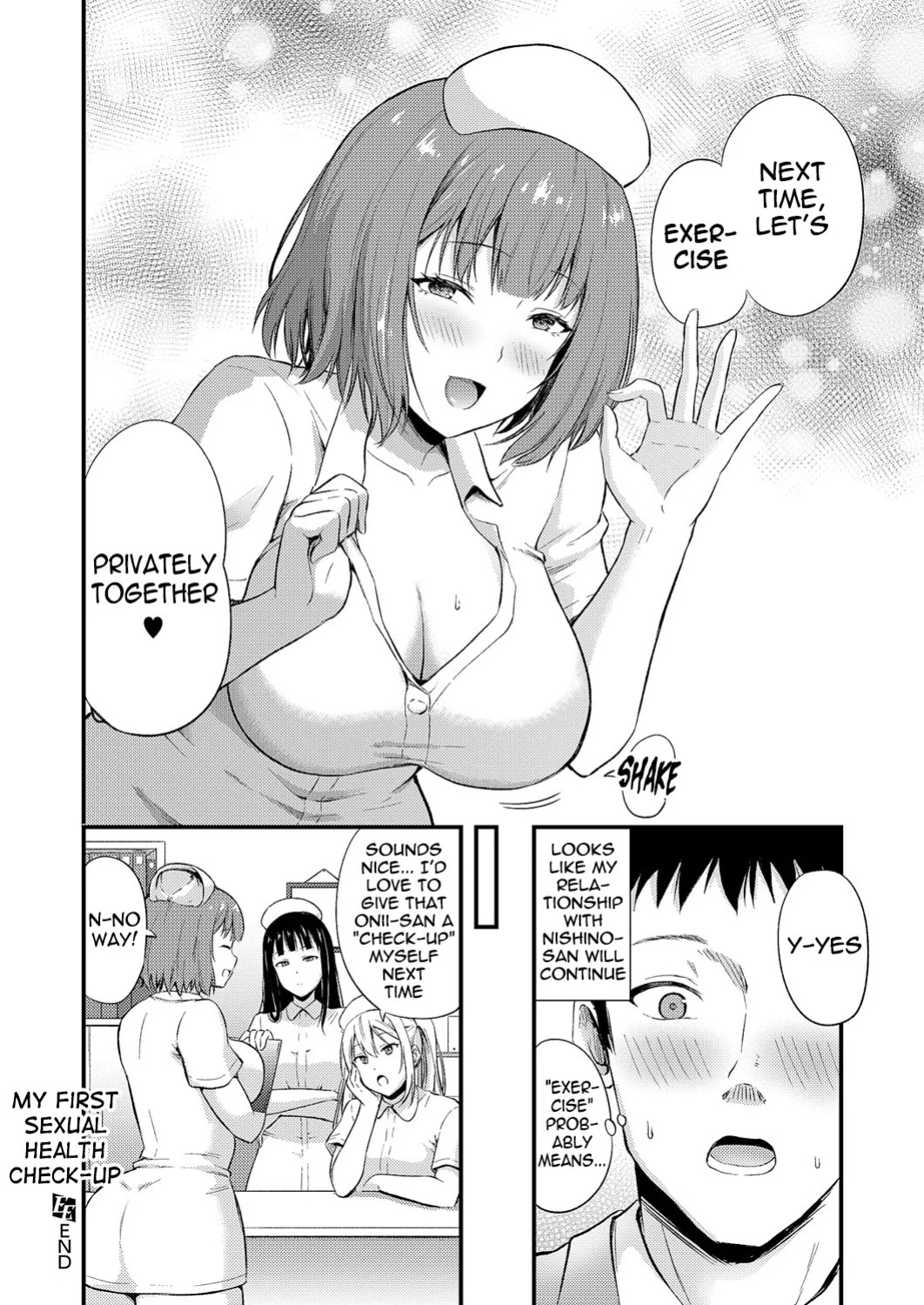 [Todoroki Kangoku] はじめての健康ちん断 | My first sexual health check-up (COMIC ExE 60) [English] [meganekun_tl] [Digital]