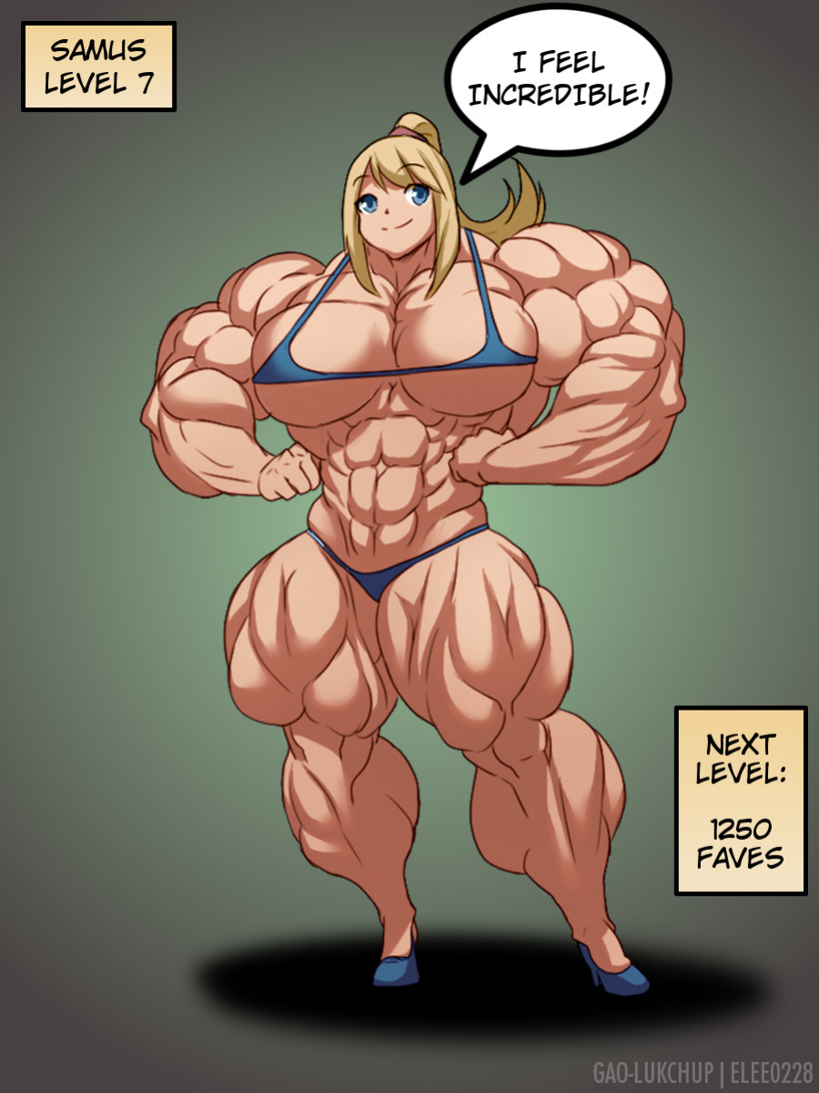 Samus Muscle Growth [elle0228]