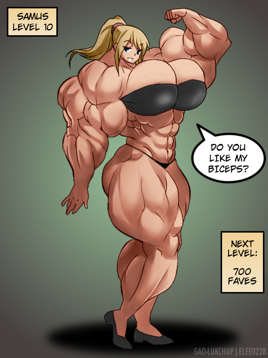Samus Muscle Growth [elle0228]
