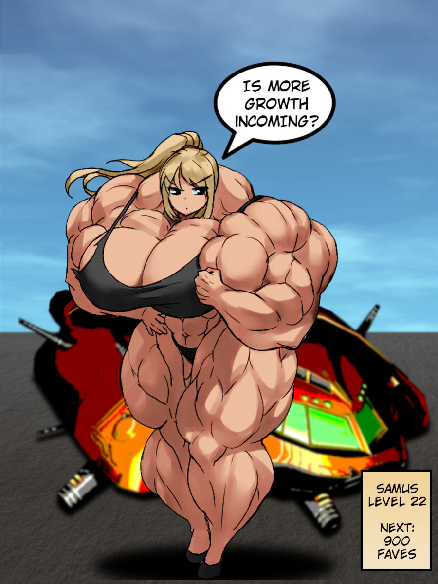 Samus Muscle Growth [elle0228]