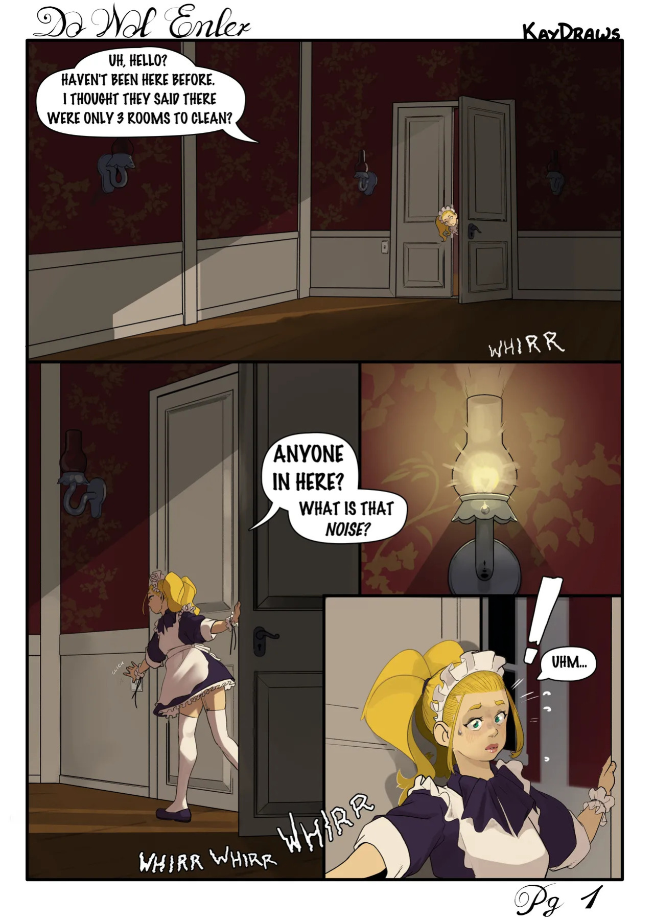 [Kaydraws] Past Closing: Do Not Enter