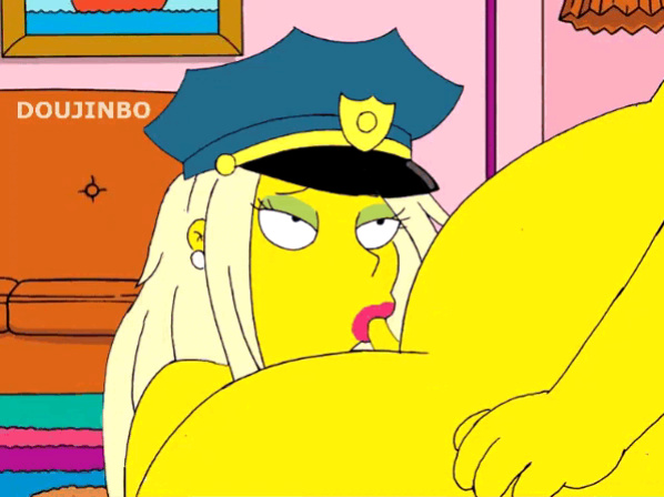 [Doujinbo] Homer gets a blowjob (The Simpsons)