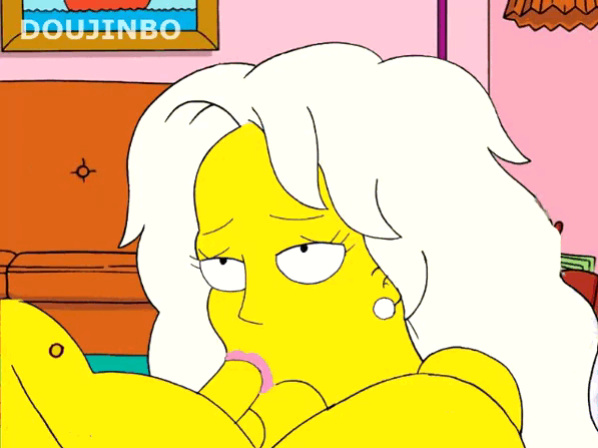 [Doujinbo] Homer gets a blowjob (The Simpsons)