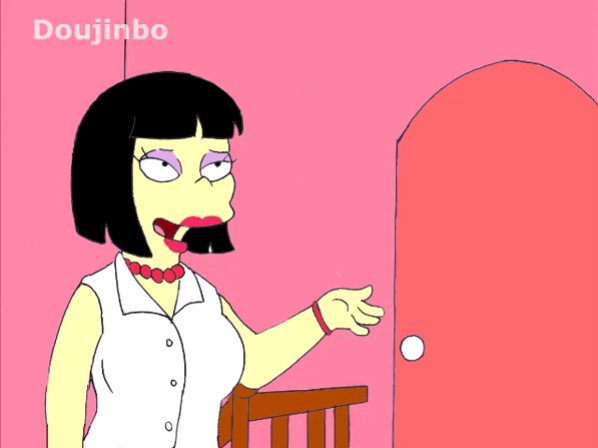 [Doujinbo] Homer gets a blowjob (The Simpsons)