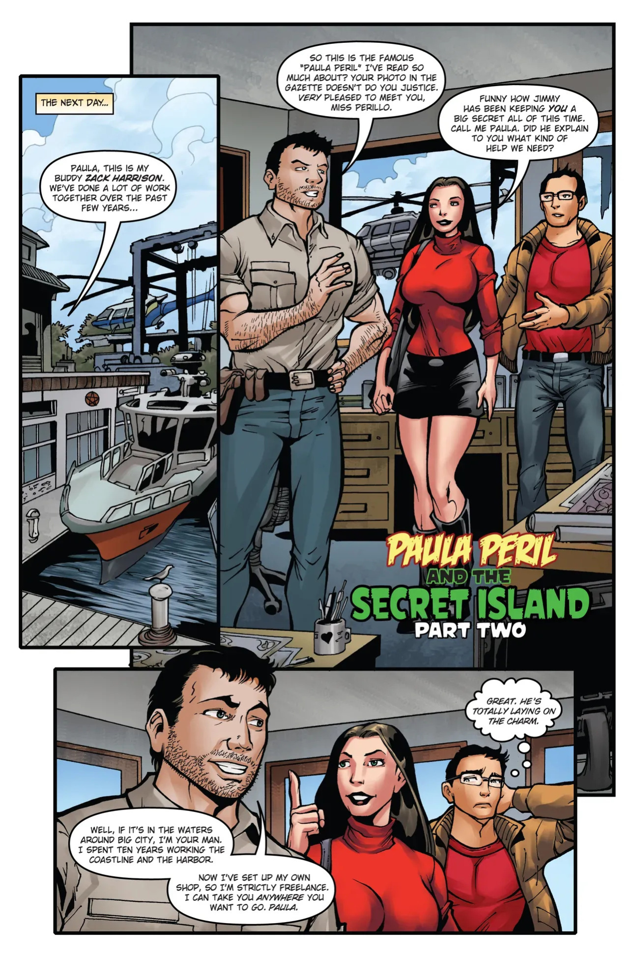 Paula Peril - The secret island