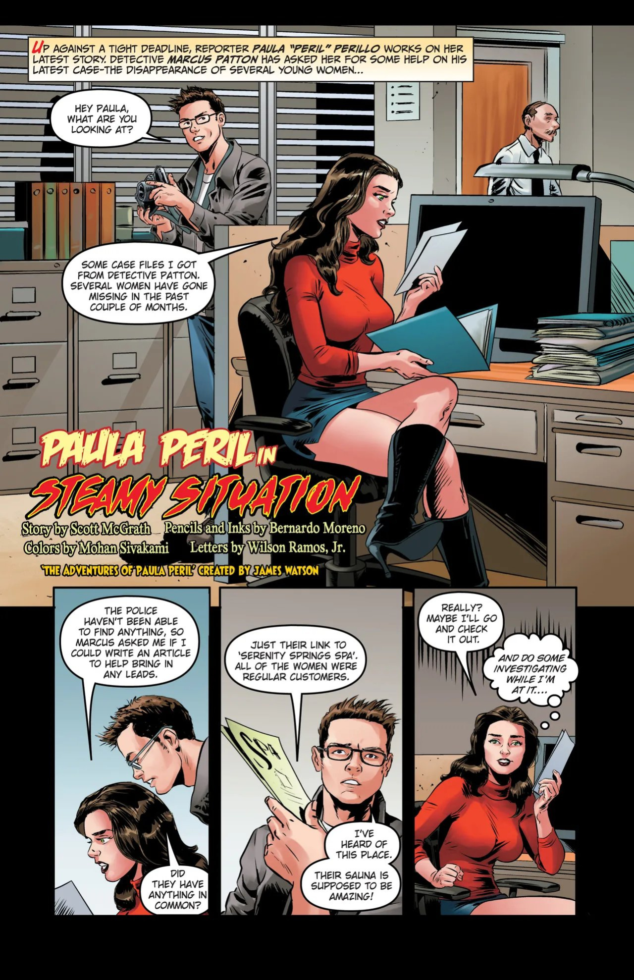 Paula Peril - Secret files