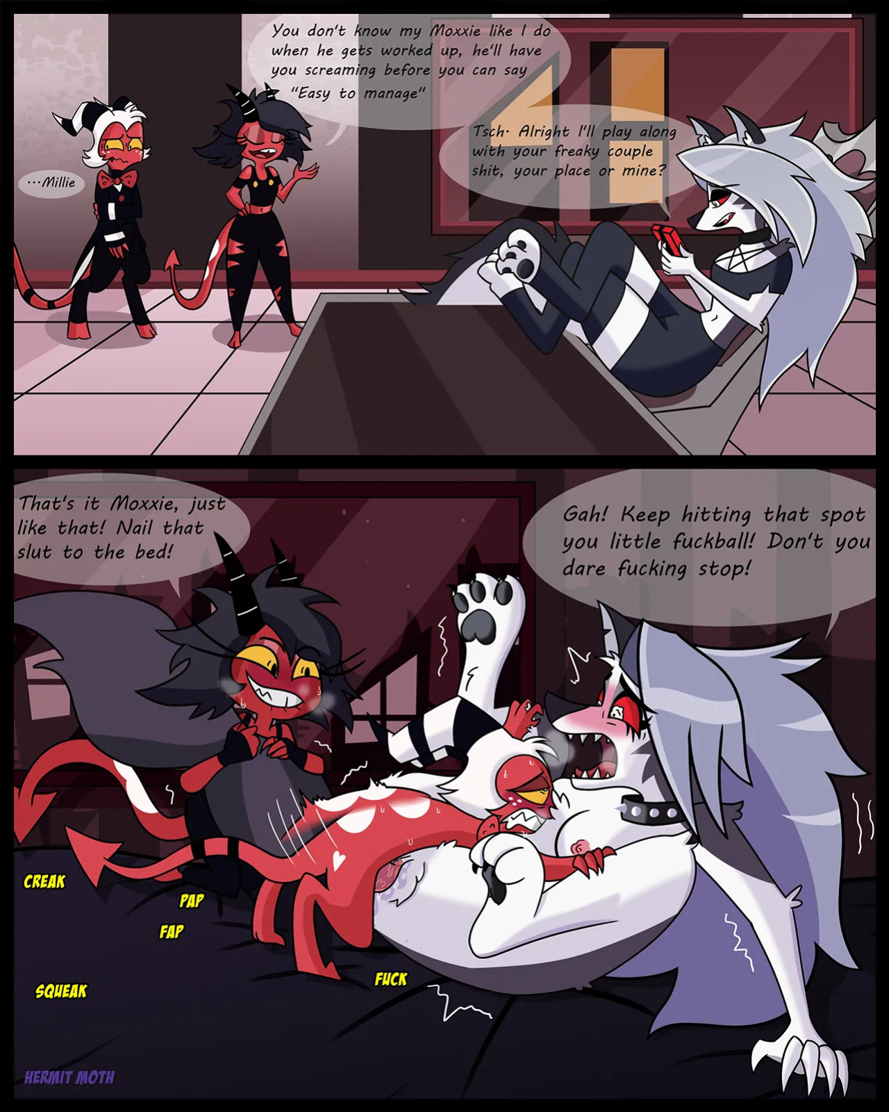 Hermit Moth Gallery (Comics Included)