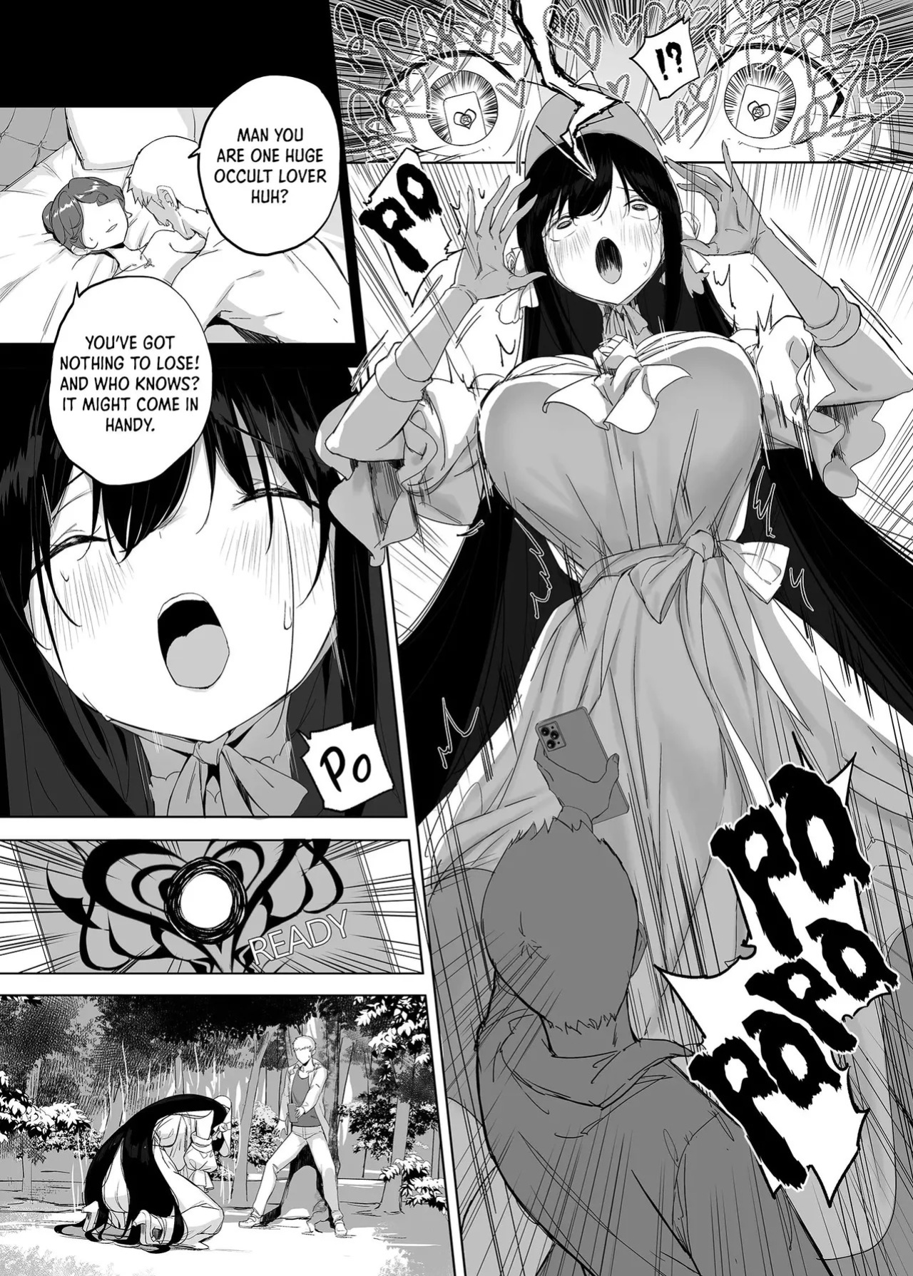 [AOKIHOSHI (Akaiguppy)] Hasshaku-sama ni mo Kiku Densetsu no Inma Appli!? | Even Hasshaku-Sama is Affected by the Legendary Succubus App!? [English] [Digital]