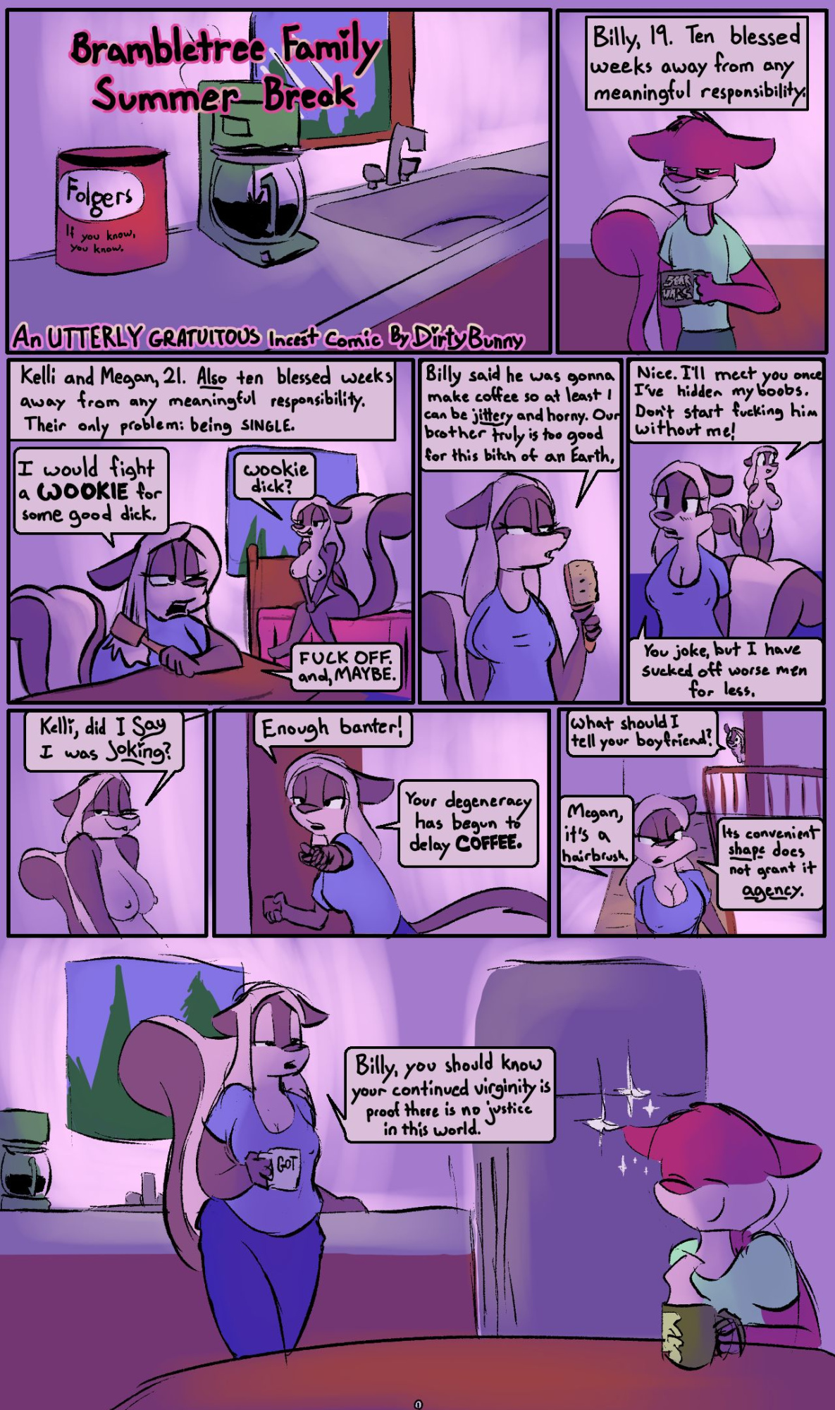 [Dirty Bunny] Brambletree Family Summer Vacation