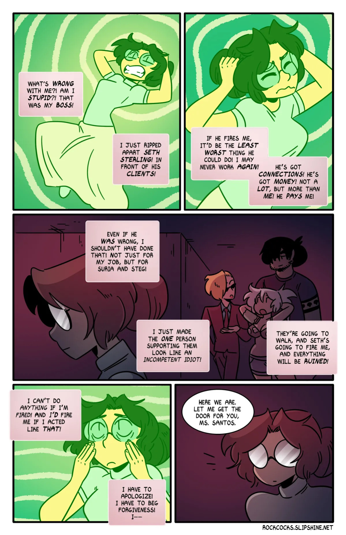 [Brad & Leslie Brown] The Rock Cocks - Track 21: The First Sin [English] [Ongoing]
