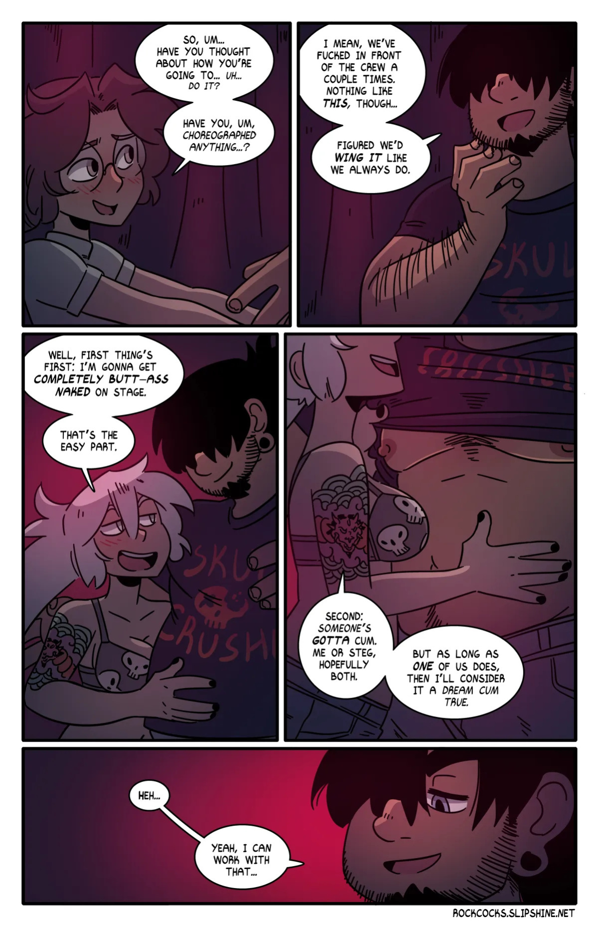 [Brad & Leslie Brown] The Rock Cocks - Track 21: The First Sin [English] [Ongoing]