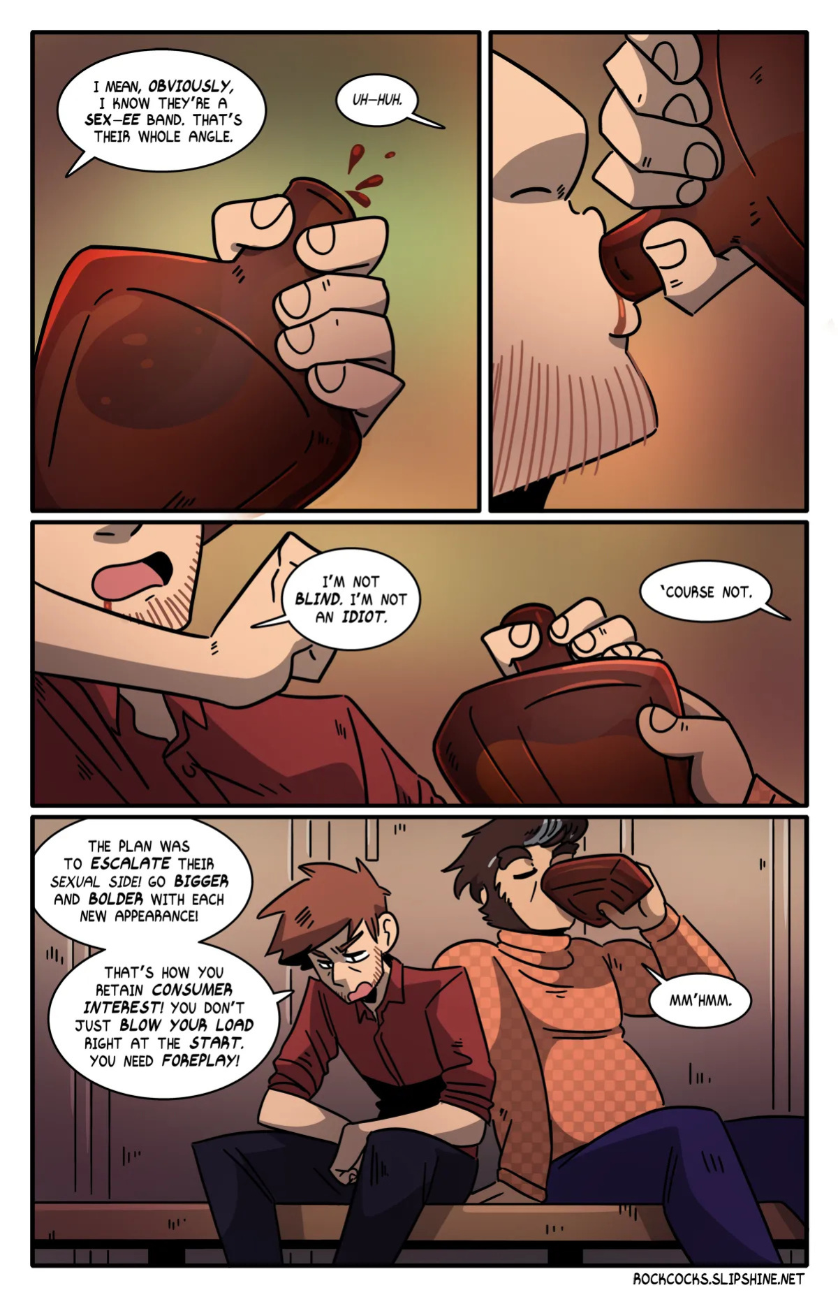 [Brad & Leslie Brown] The Rock Cocks - Track 21: The First Sin [English] [Ongoing]