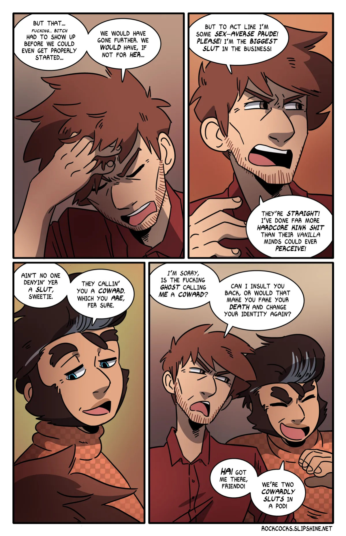 [Brad & Leslie Brown] The Rock Cocks - Track 21: The First Sin [English] [Ongoing]